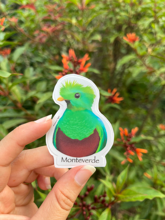 Sticker Quetzal Monteverde
